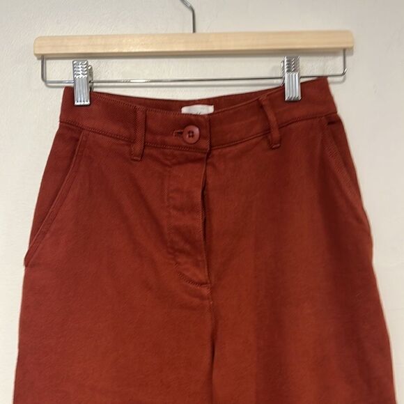 ⚡️Wilfred Free Modern Cargo Pant in rust red - size 0 - Picture 7 of 15